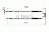 BOSCH 1 987 482 038 Трос стояночного тормоза Opel Corsa D