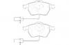 WAGNER LOCKHEED WBP20676B WBP20676B_=FDB1323 колодки дисковые п./ Audi A6 1.8T/2.0/2.5TDi 97-02,VW Passat 1.6-2.5TDi 98