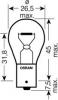 OSRAM 7506ULT 7506ULT 21W 12V BA15s 20x10x1WP LF Лампа автомоб.OSRAM