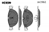 ICER 181961 КОЛОДКИ ТОРМ. ДИСК. К-Т MW F10 10-&gt;/F11/F12/F13 11-&gt;/F01/F02/F03/F04 08-&gt;