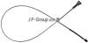 JP GROUP 1270300780 (880522449) Трос ручного тормоза правый