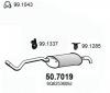 ASSO 50.7019 Глушитель выхлопных газов конечный