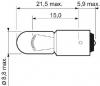 VALEO 032702 Лампа Blue Effect 12V(T4W) [картон][min10]