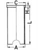 KOLBENSCHMIDT 89163190 гильза/ Audi 80, VW Golf 1.6D/TD [92 d76,5