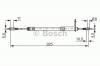 BOSCH 1 987 477 220 Трос, стояночная тормозная система