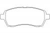BREMBO P24072 Колодки тормозные передние