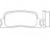 BREMBO P83088 Колодки тормозные дисковые задние
