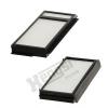HENGST FILTER E2970LI-2 Фильтр салона [к/кт 2шт]