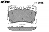 ICER 181935 Комплект тормозных колодок, дисковый тормоз