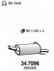 ASSO 34.7096 Глушитель выхлопных газов конечный