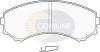 COMLINE CBP3172 Колодки дисковые: E-Series/Grandis/Pajero/91- /2.0/2.2D/2.5/3.2D/3.5/3.8/4.5