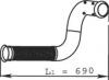DINEX 66121 Труба глушителя приемная 2-изгиба с гофрой