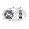 GATES TVD1078 Шкив TVD1078 (7845-10082)