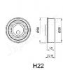 JAPANPARTS BE-H22 Устройство для натяжения ремня, ремень ГРМ
