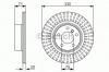 BOSCH 0 986 479 727 Тормозной диск