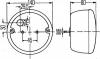 HELLA 2SD001685-211 Задний фонарь; Задний фонарь