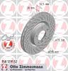 ZIMMERMANN 150129152 ДИСК ТОРМ BMW M3 3.0 (E36), RIGHT, 09.93-09.95, F, 315*28 SPORT