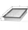KNECHT LX 1631 Воздушный фильтр