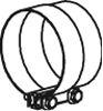 DINEX 99302 хомут трубы глушителя переход под гофру ALU d=101.6 d=107
