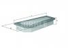 MAHLE LX2813 Фильтр возд.Mercedes W204/W212/C207 1,8L 2007=&gt;