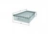 KNECHT LX 998 Воздушный фильтр