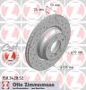 ZIMMERMANN 150342852 Диск торм.пер. BMW 1 (E87), 3 (E90), X1 (E84) 05&gt;