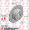 ZIMMERMANN 150129952 ДИСК ТОРМ BMW X5 ЗАД ПЕРФОР 3.0D, 3.0I, 4.4I SPORT