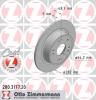 ZIMMERMANN 280.3177.20 Тормозной диск задний