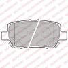 DELPHI LP2160 Тормозные колодки LP2160