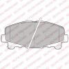 DELPHI LP2166 Тормозные колодки LP2166