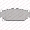 DELPHI LP2182 Тормозные колодки LP2182