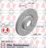 ZIMMERMANN 370.3077.52 Тормозной диск