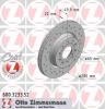 ZIMMERMANN 600.3233.52 Диск тормозной передний