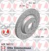 ZIMMERMANN 400.3661.52 Тормозной диск задний
