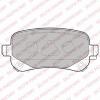 DELPHI LP2174 Тормозные колодки LP2174