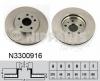 NIPPARTS N3300916 Диск тормозной NIPPARTS N3300916  CRUZE 15 пер