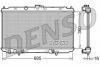 DENSO DRM46024 Радиатор охл. ДВС NI Almera ll 1.8 i Aut.(N16) 00-