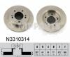 NIPPARTS N3310314 Диск тормозной KIA VENGA 10- передний