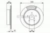 BOSCH 0 986 479 606 Тормозной диск