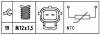 HELLA 6PT009309-561 Датчик температуры масла FORD FOCUS/MAZDA 6/VOLVO