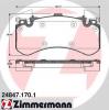 ZIMMERMANN 24847.170.1 Тормозные колодки AUDI A6 (4G2, C7) 3.0 2010-