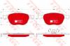 TRW GDB1583DTE Комплект тормозных колодок, дисковый тормоз