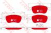 TRW GDB1789DTE Комплект тормозных колодок, дисковый тормоз