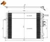 NRF 35920 Конденсатор, кондиционер
