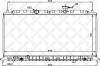 STELLOX 10-25466-SX Радиатор, охлаждение двигателя