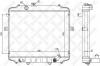 STELLOX 10-26607-SX Радиатор, охлаждение двигателя