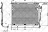 STELLOX 10-45123-SX радиатор конд./ MB W202 2.2D 16V 99