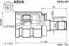 ASVA BX5IL001 ШРУС ВНУТРЕННИЙ ЛЕВЫЙ 27х44х27