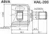ASVA KAIL20S ШРУС ВНУТРЕННИЙ ЛЕВЫЙ 24x41x27