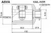 ASVA KAILNSR ШРУС ВНУТРЕННИЙ ЛЕВЫЙ 36x28